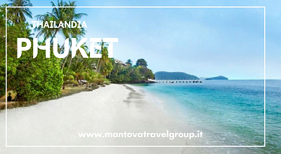 THAILANDIA spiaggia e palme da cocco sul mare delle Andamane