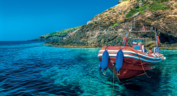 ustica mare barca