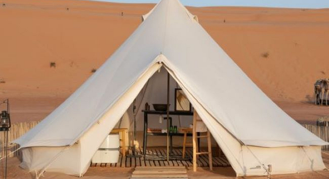 Oman tenda Rub al Khali