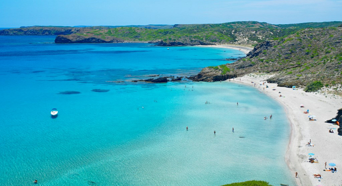 Minorca spiaggia