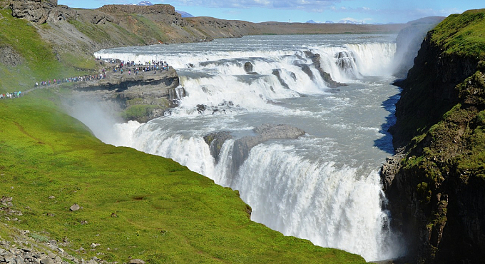 ISLANDA Gullfoss