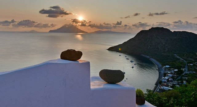 Filicudi la Canna vista mare