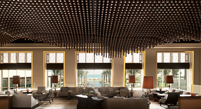 Abu Dhabi Park Hyatt lounge