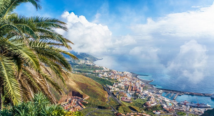 la palma panorama palme